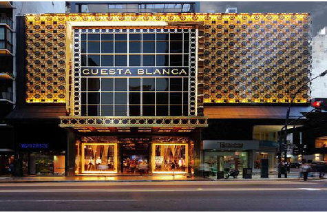 施甸门头设计与商业空间的纽带。