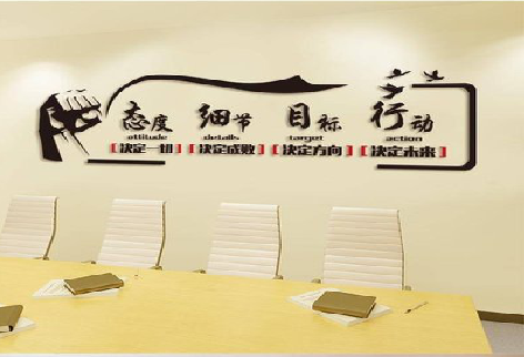 施甸企业文化墙主要展示什么?