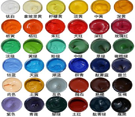 施甸墙绘颜色的选择有讲究。