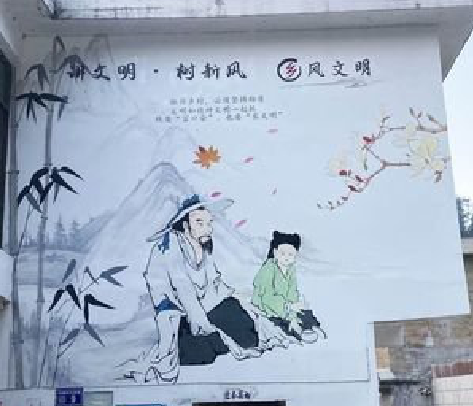 施甸分享几个墙绘保养知识。