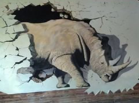 施甸在墙绘中，如何绘制3D效果？