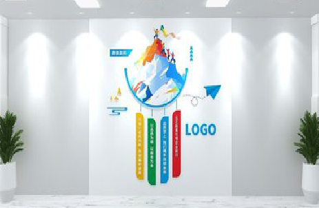 施甸公司企业形象墙的工艺材料有哪些？