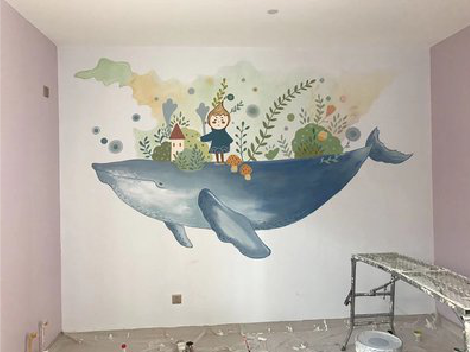 施甸手绘墙的特点及优势。